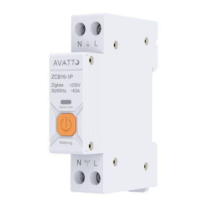 Inteligentná poistka ZigBee Avatto ZWCB16