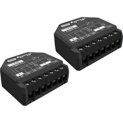 Sada 2 ovládačov Shelly 2PM Gen3 WiFi/Bluetooth
