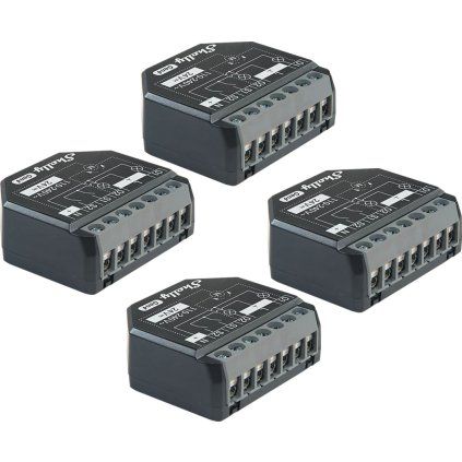 Sada 4 ovládačov Shelly 2PM Gen4 Zigbee/Matter