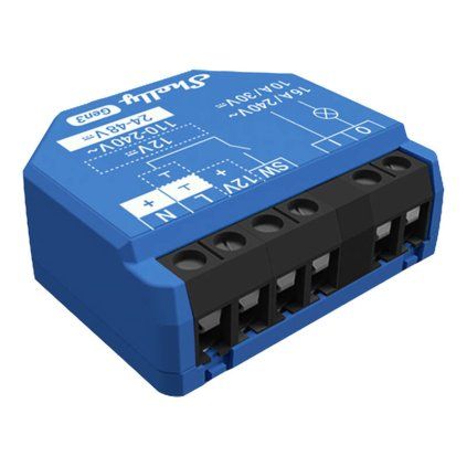 Ovládač Shelly 1 Gen3, WiFi/Bluetooth