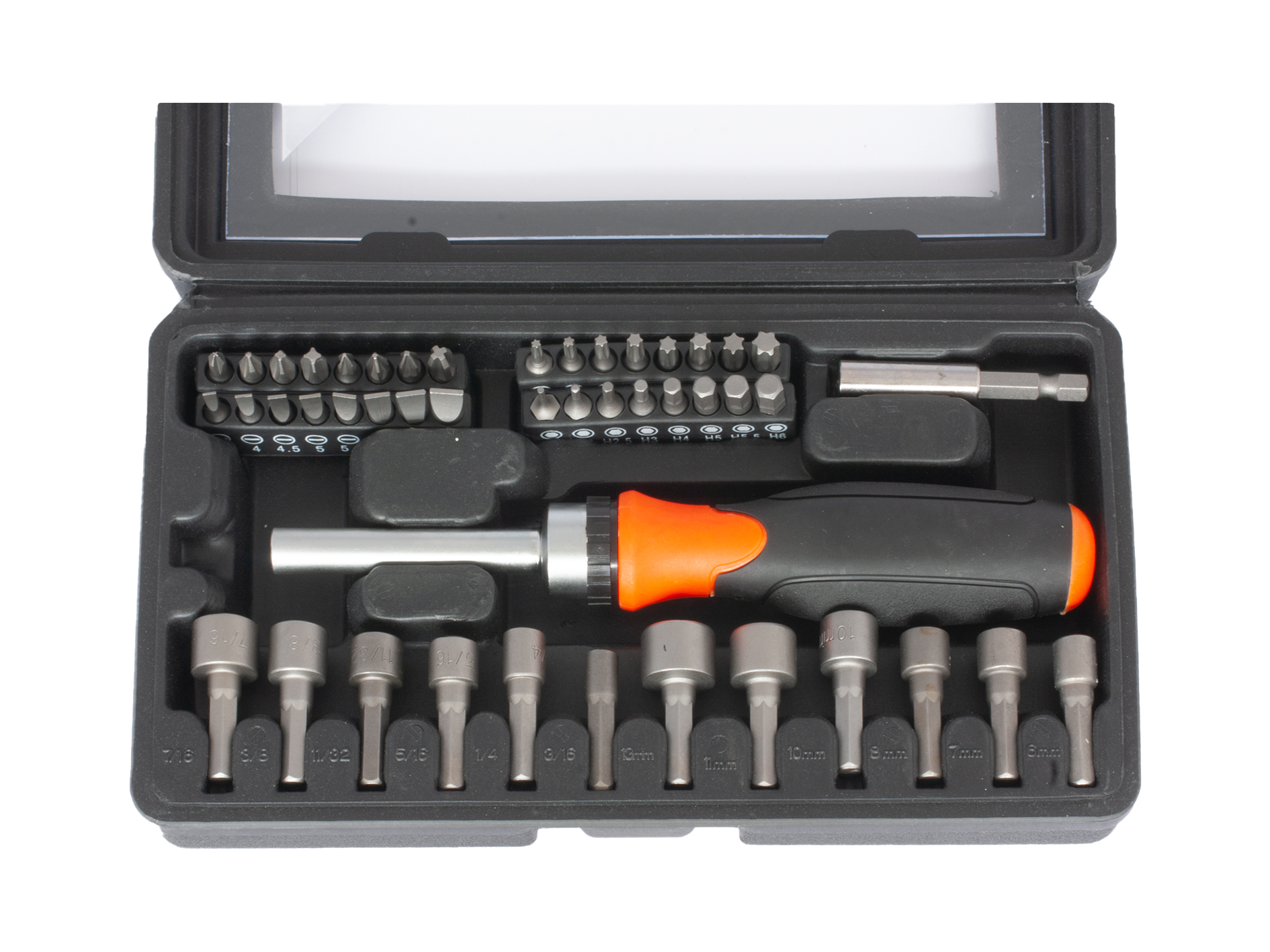 ASIST Skrutkovač + sada bitov - 34 ks