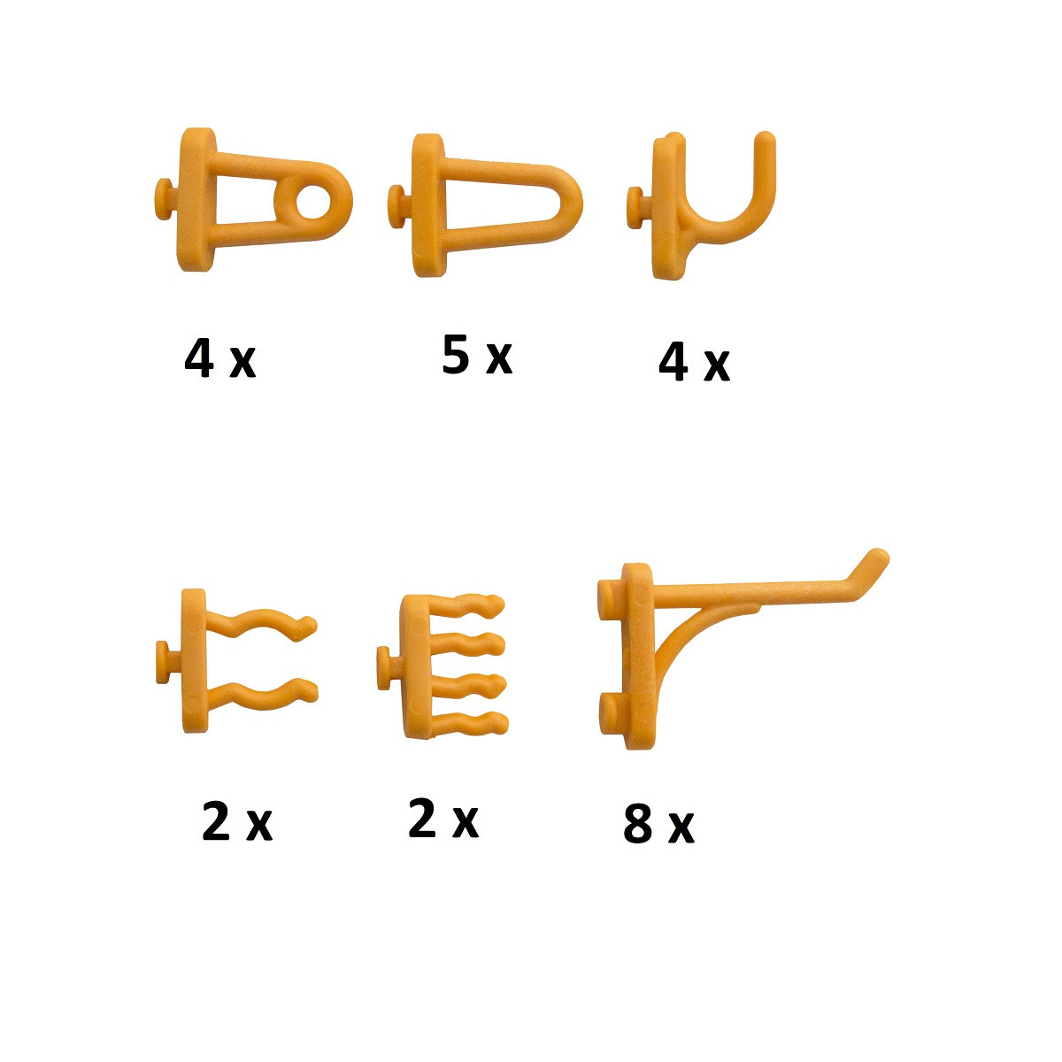 ARTPLAST Sada háčikov na panely Art Plast