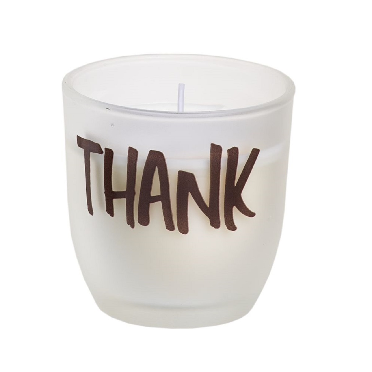 SPAAS Sviečka v skle s nápisom - THANK