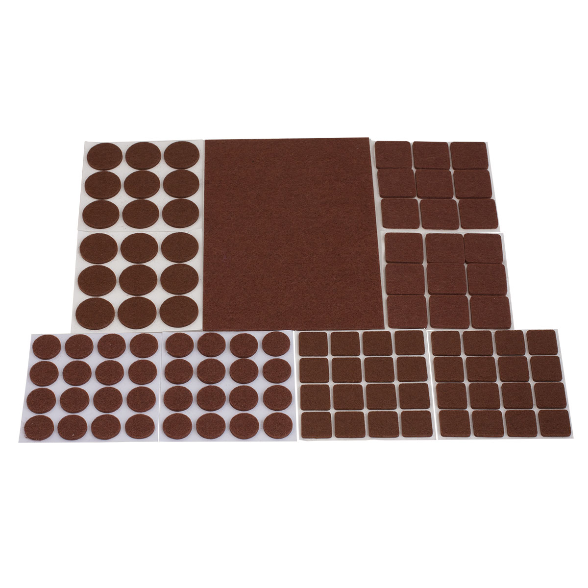 ASIST Chránič samolepiace, sada 101ks, farba hnedá