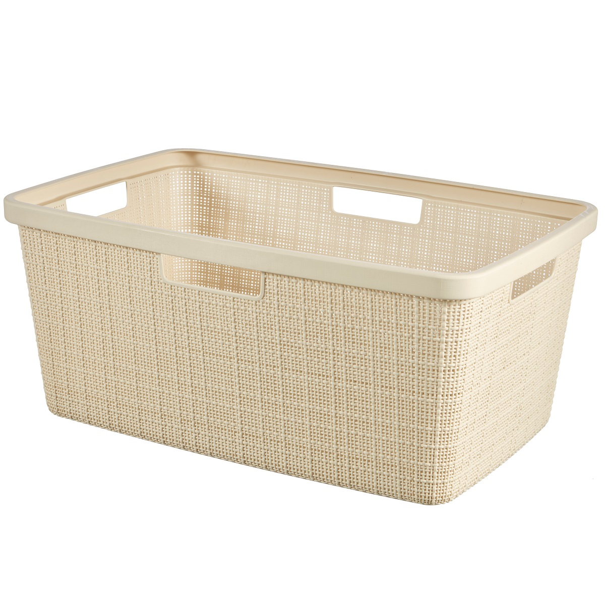 Curver Kôš na čistú bielizeň Jute béžová 46L