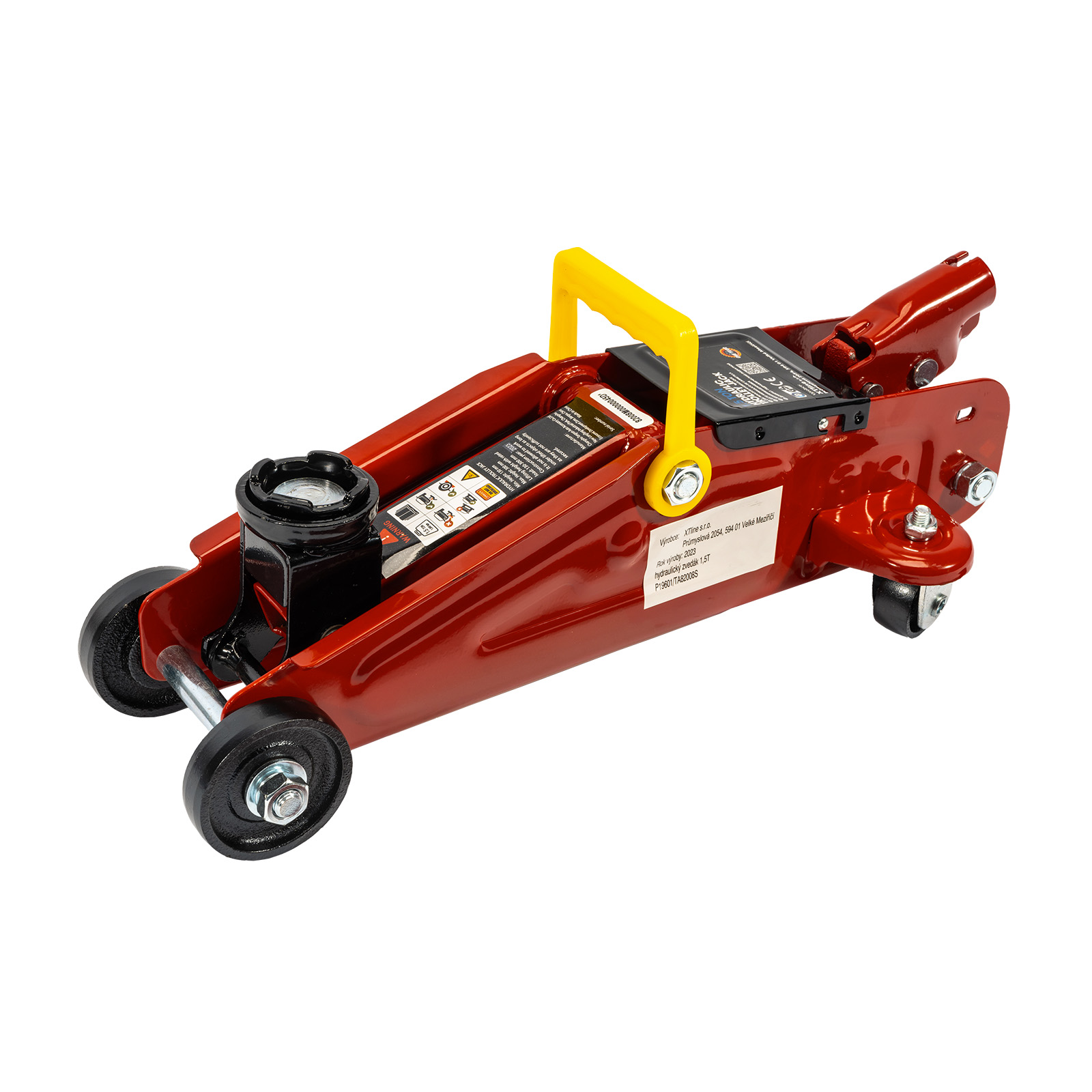 XTline Hydraulický zdvihák 1,5T a plastový box