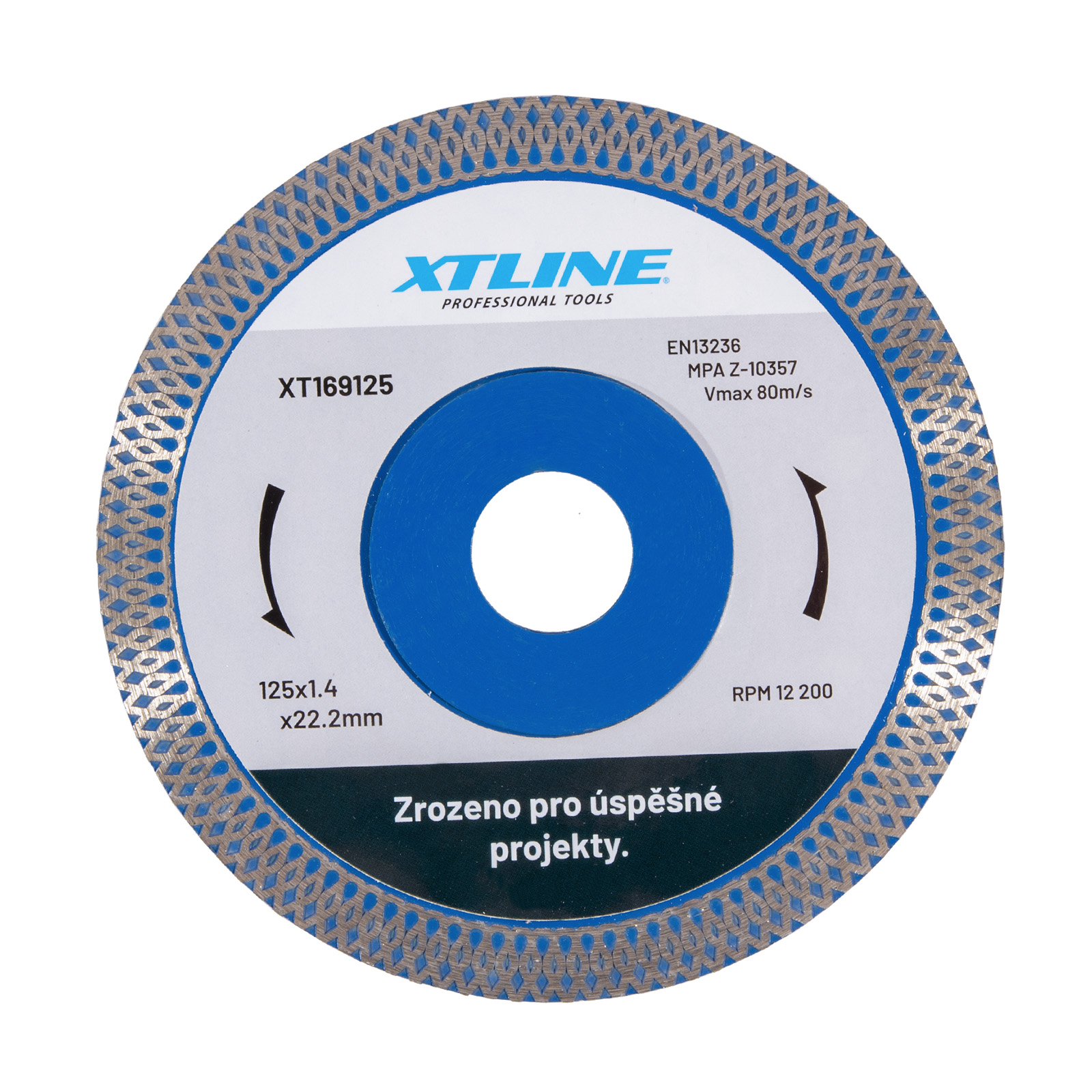 XTline Diamantový kotúč turbo - 125x1,4x10x22,2mm