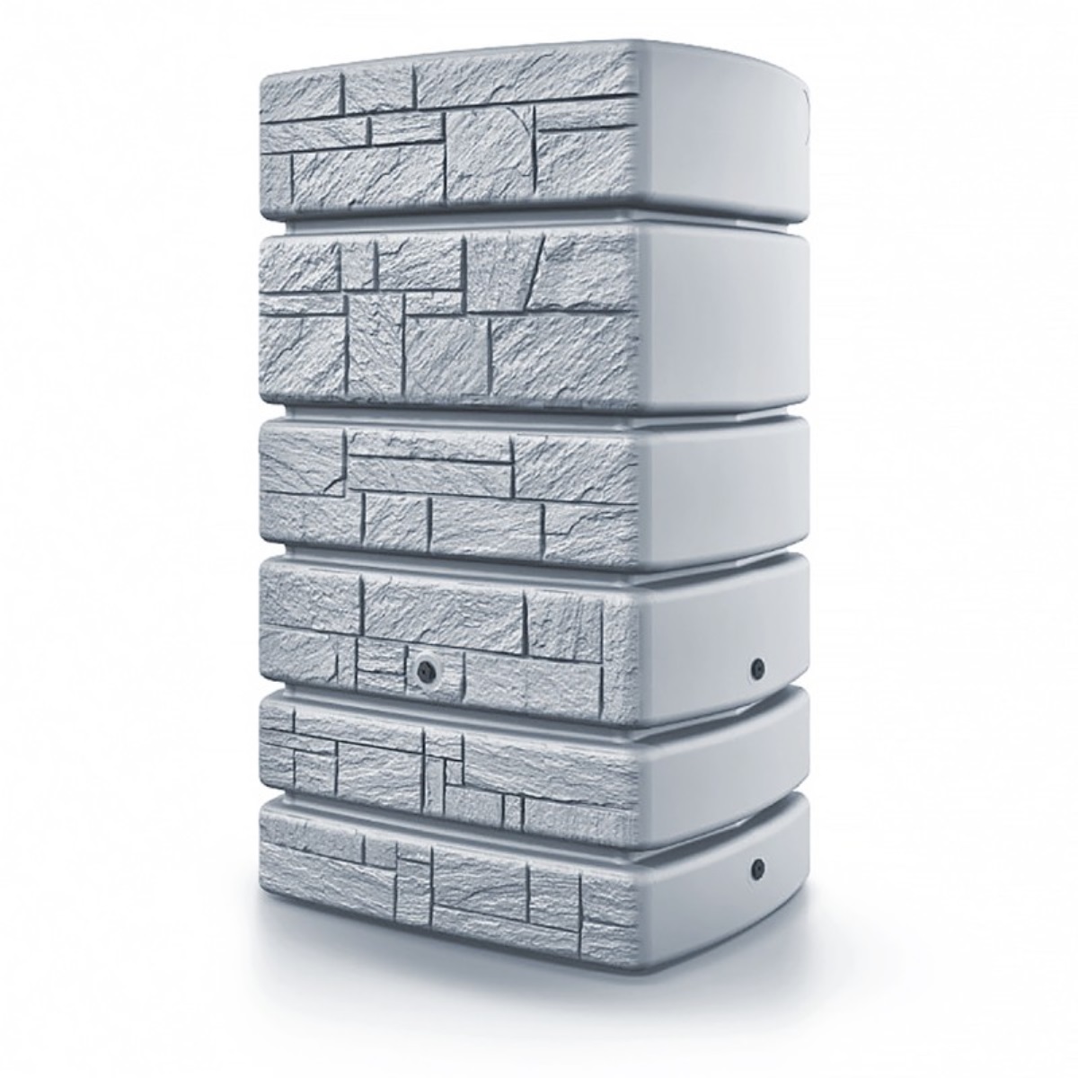 Waterform Sud na dažďovú vodu TOWER STONE svetlo šedý 500l