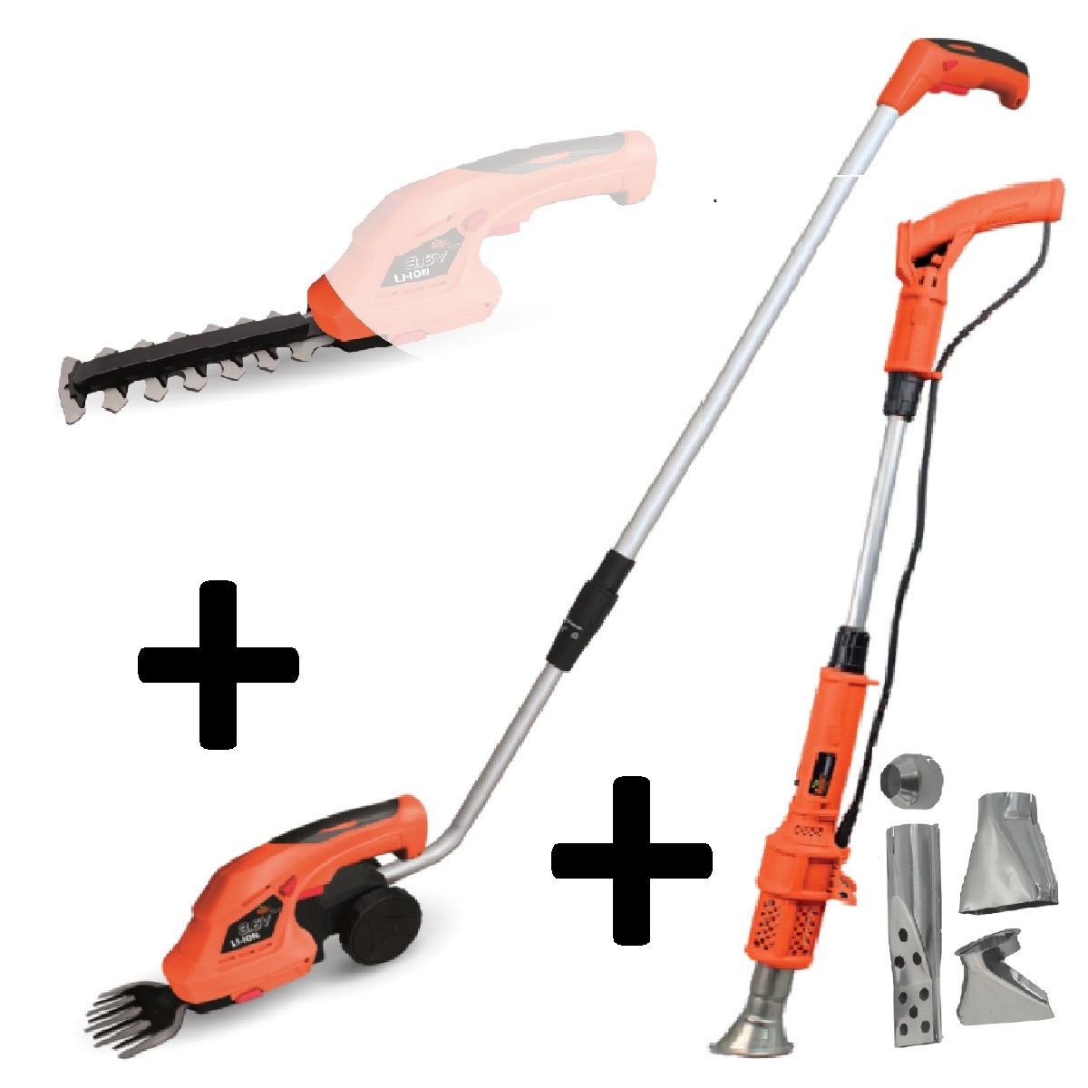 ASIST smart garden SADA Aku nožnice s tyčou + vypaľovač trávy