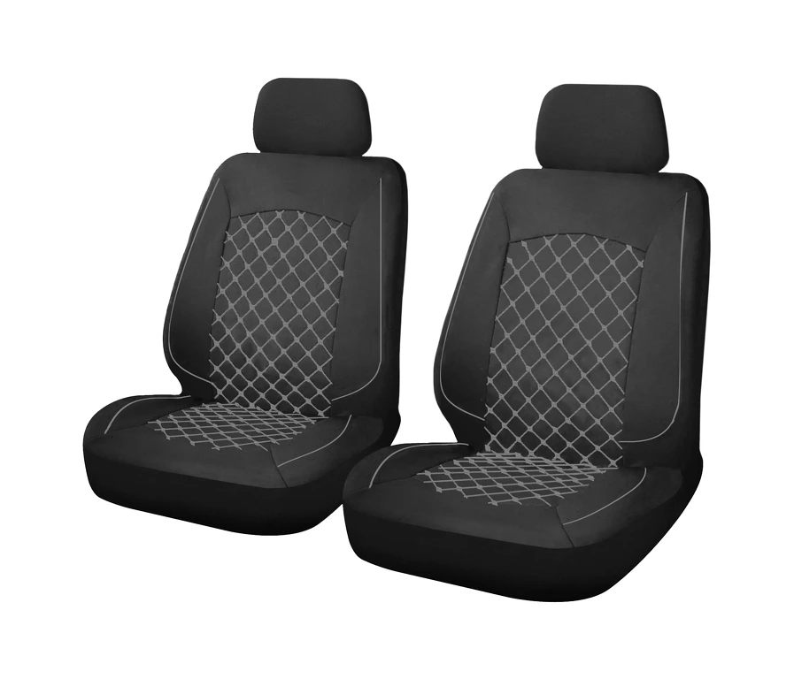 Cappa Autopoťahy C M  čierna/sivá 2ks