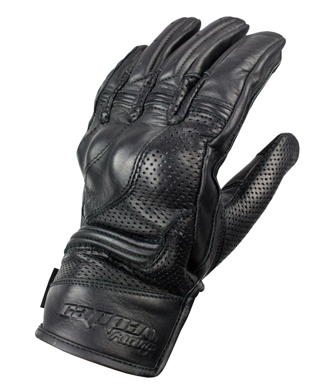 Cappa Racing Rukavice moto BAHRAIN kožené krátke čierne XL Array: 3XL