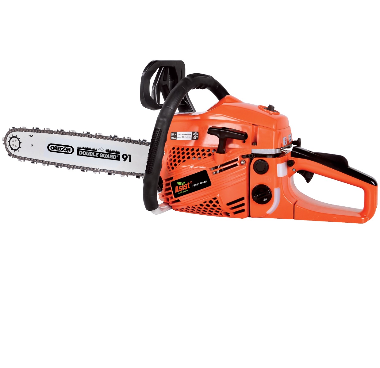 ASIST smart garden Benzínová reťazová píla 45cc, 40cm, WALBRO, OREGON lišta a reťaz