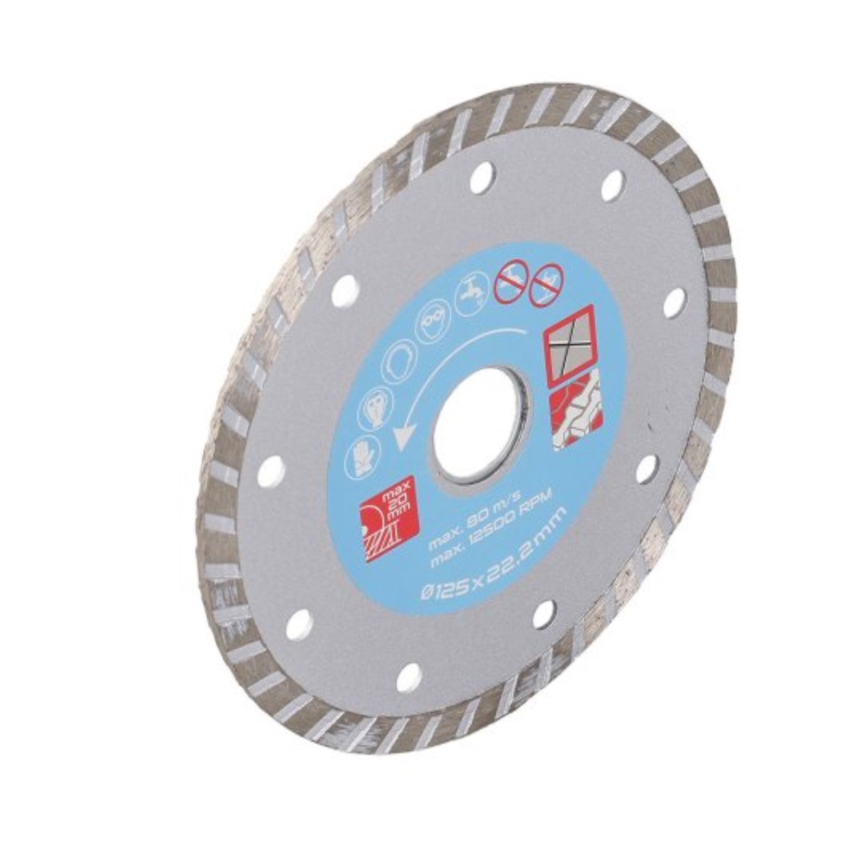 FESTA Diamantový kotúč DIAMANT 125 × 2 × 22,2 mm TURBO