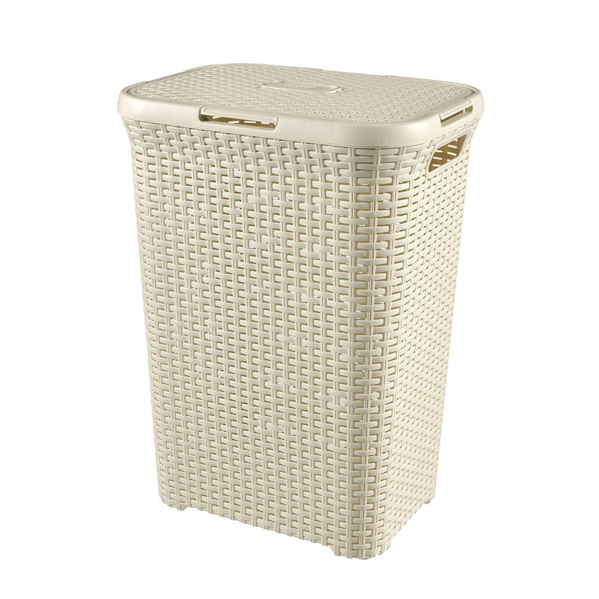 Curver Kôš na špinavú bielizeň STYLE 40l krémovo biela