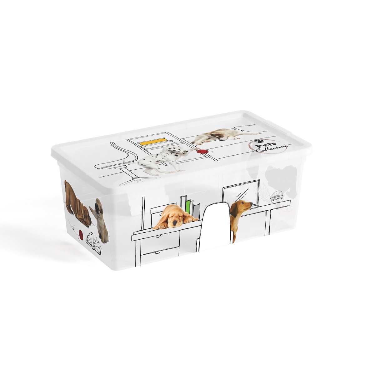 KIS Úložný box C-BOX XS 6l, domáce zvieratá
