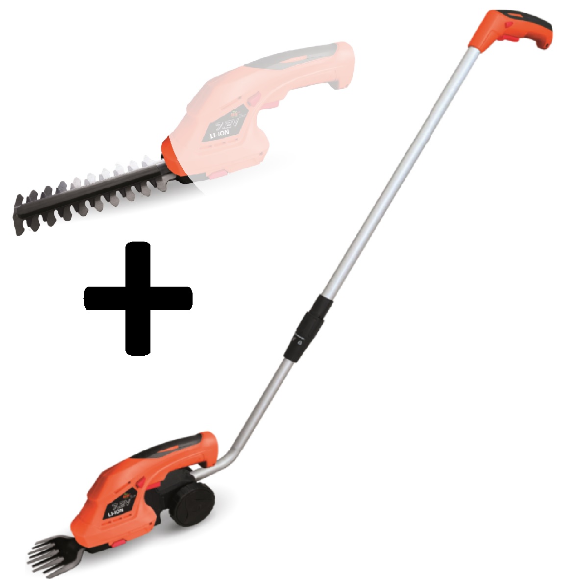 ASIST smart garden Aku Nožnice 7,2V Li-Ion a prídavnou tyčou Poškodený obal: Nie