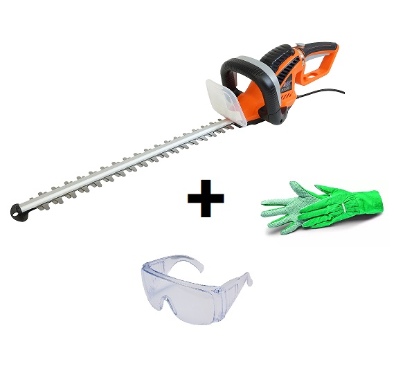 ASIST smart garden Nožnice na živý plot 620W/550mm s otočnou rukoväťou+ ZADARMO rukavice a ochranné okuliare Poškodený obal: Nie