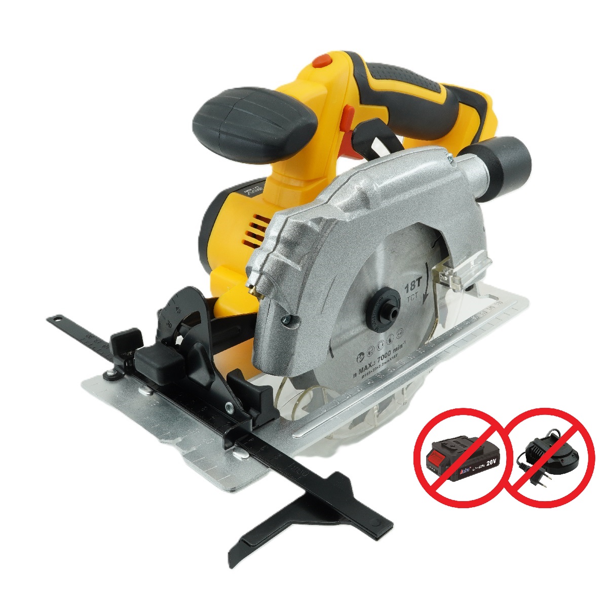 ASIST Aku ručná okružná píla 20V s laserom Poškodený obal: Nie