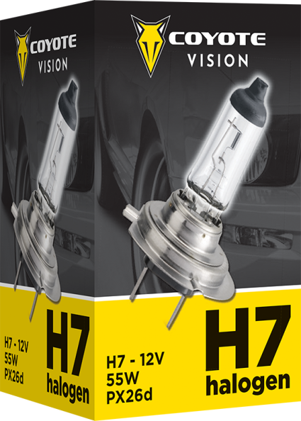 Žiarovka 12V H7 55W COYOTE VISION