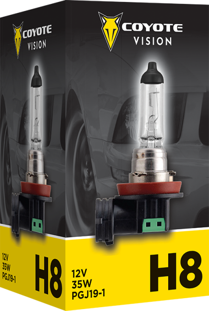 Žiarovka 12V H8 55W COYOTE VISION