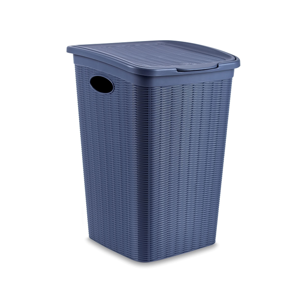 STEFANPLAST Kôš na bielizeň Elegance 50 l, modrý