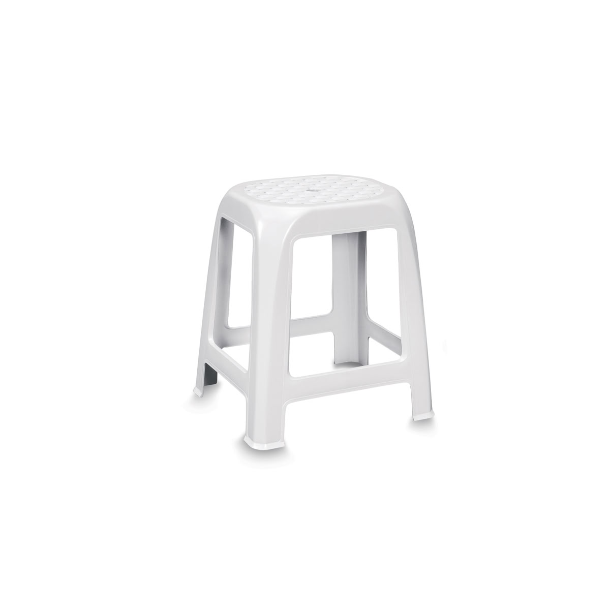 STEFANPLAST Plastová stolička ELFO, biela