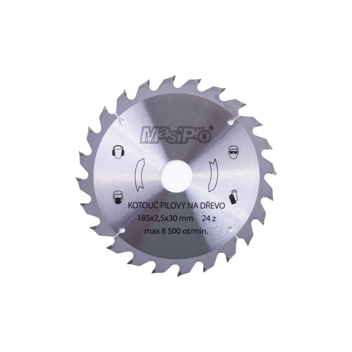 MASIPRO Pílový kotúč 185 × 2,5 × 30 mm – 24 zubov