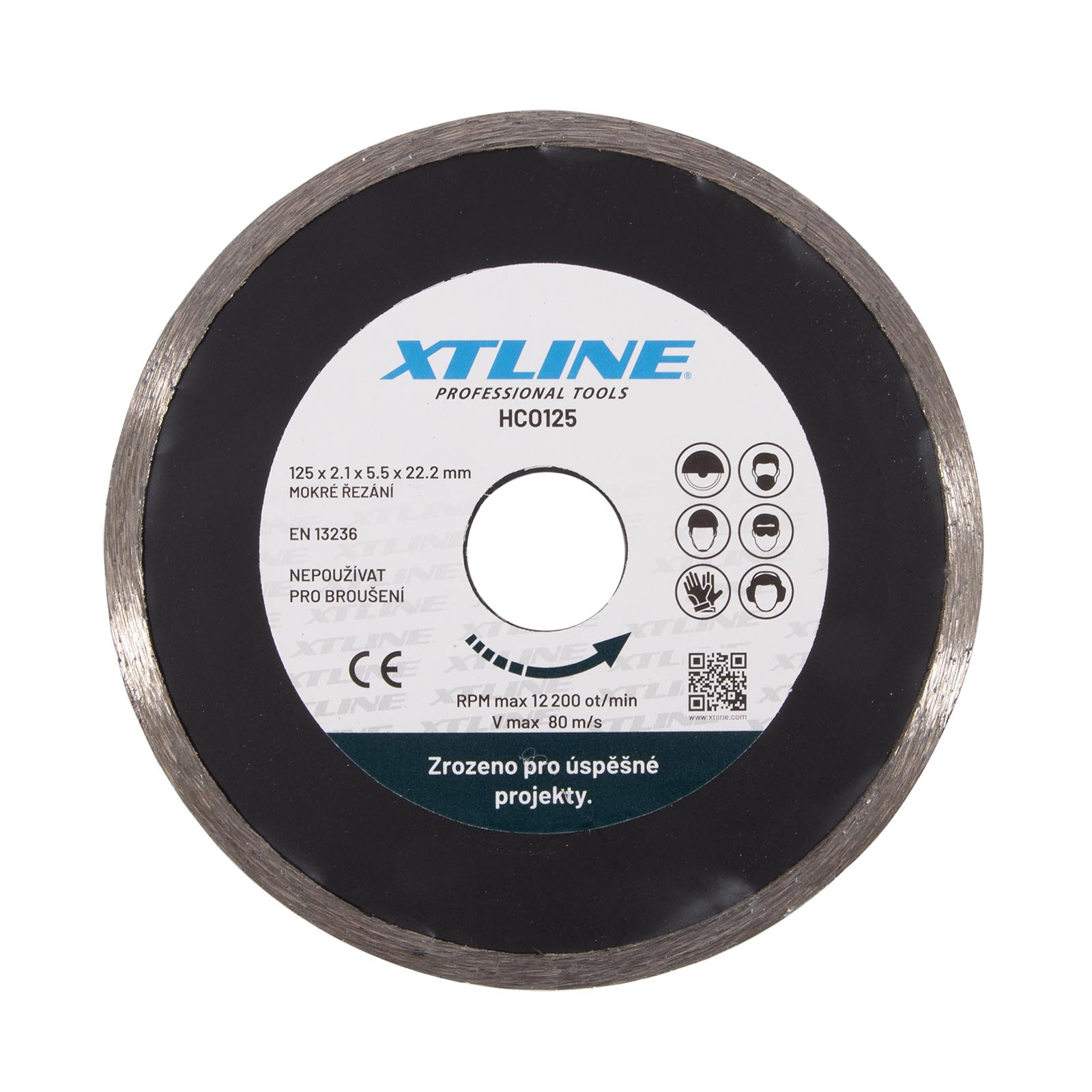 XTLINE Diamantový kotúč plný | 150x2,2x22,2 mm