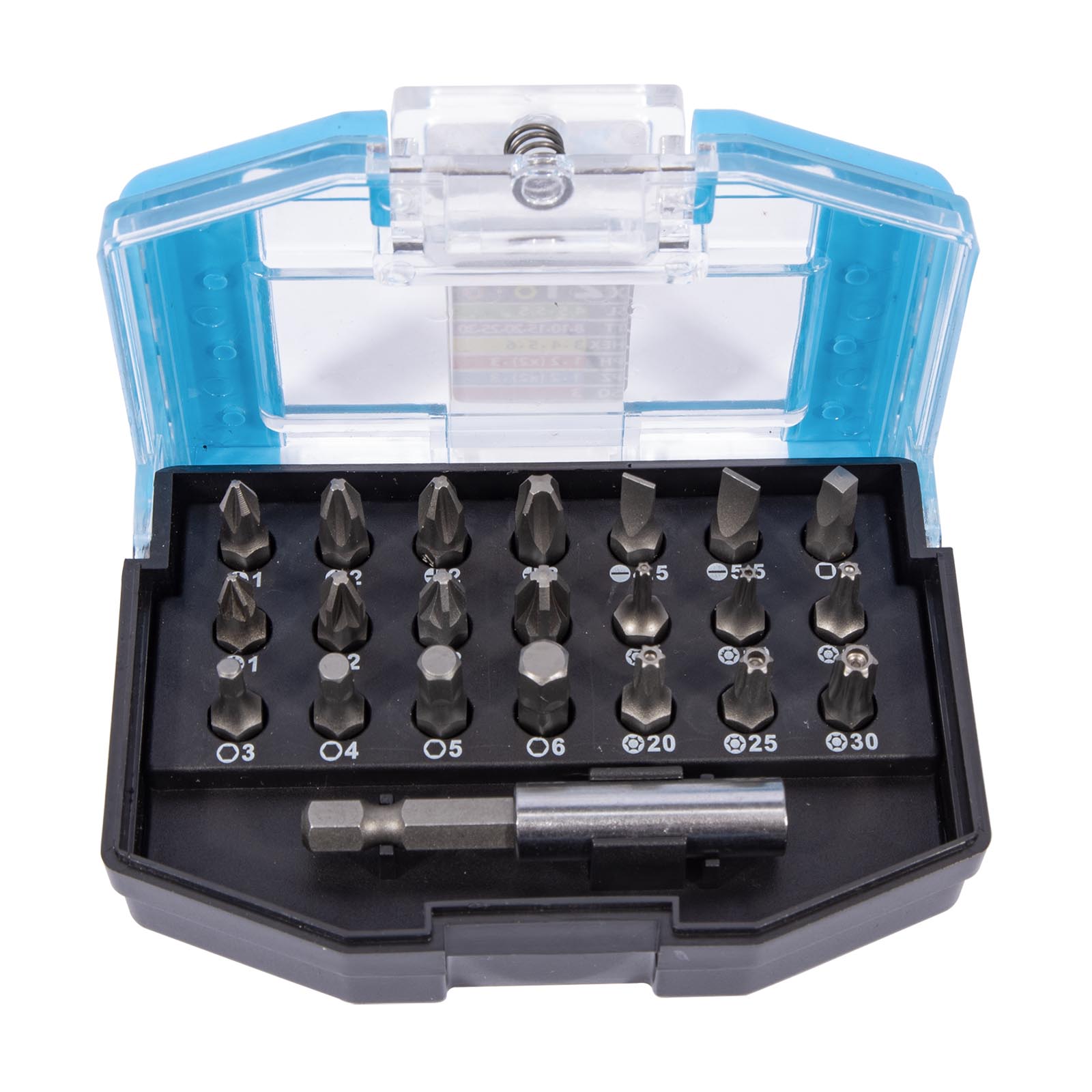 XTLINE Sada bitov s nástavcom 1/4" – 22 dielov