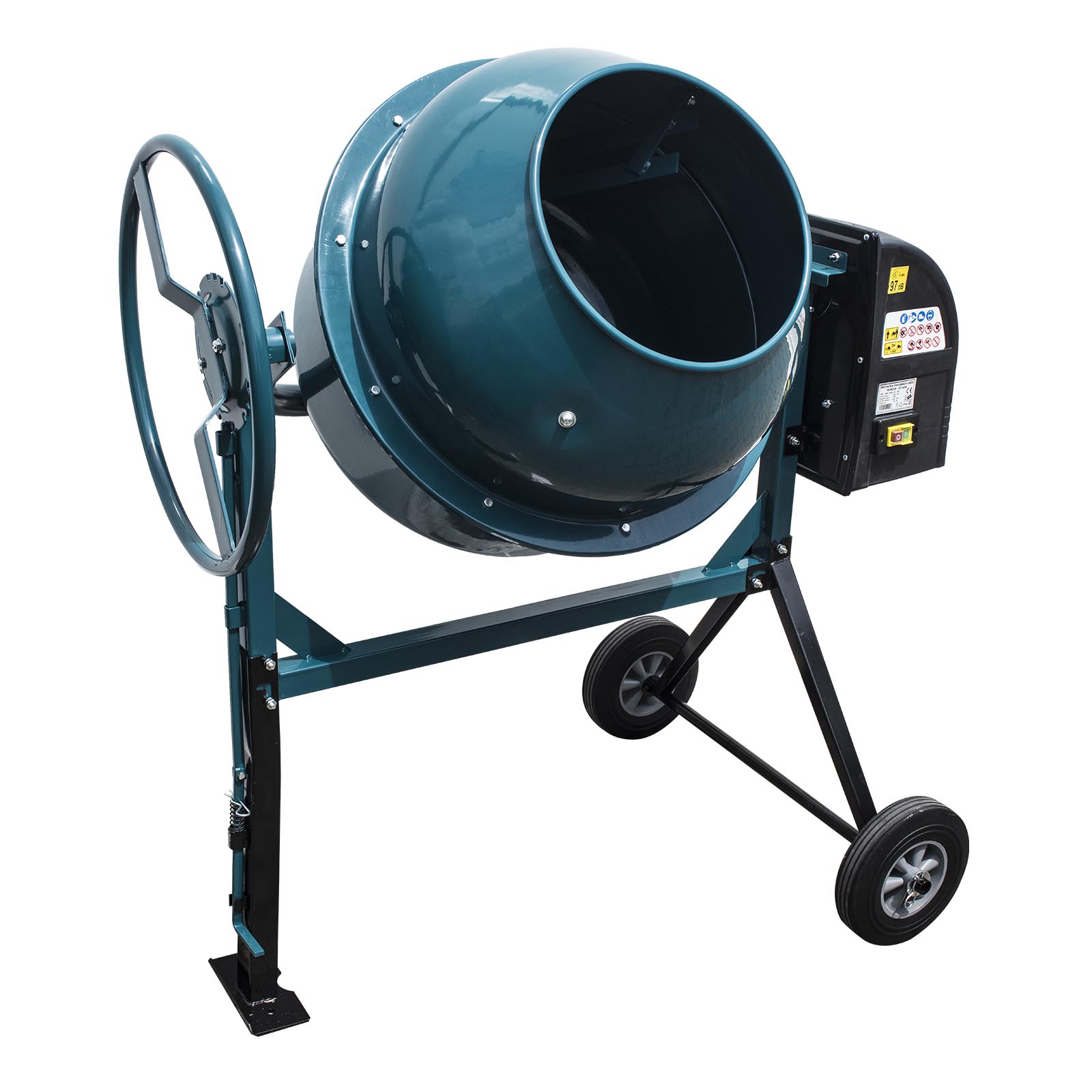XTLINE Stavebná miešačka v rozloženom stave, 650 W, 160 l