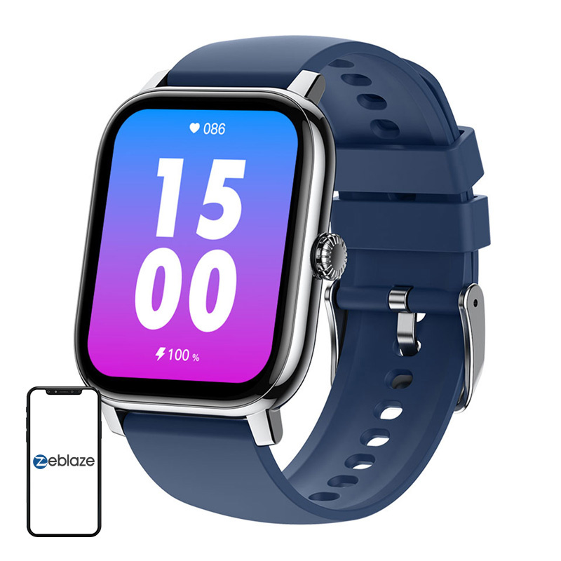 Inteligentné hodinky Zeblaze Btalk Pro (strieborné)