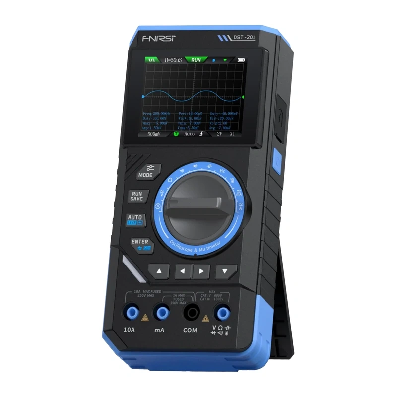 SigGen 3-v-1 FNIRSI DST-201 ručný digitálny multimeter s osciloskopom