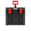 Kufor na náradie s transp. kolieskami X BLOCK PRE čierny 546x380x510