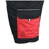 Pracovné šortky Oliver červené/čierne 60 – 2XL