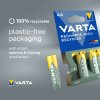 Nabíjacia batéria VARTA Recharge Accu Recycled 4 AAA 800 mAh