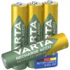Nabíjacia batéria VARTA Recharge Accu Recycled 4 AAA 800 mAh