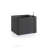 Samozavlažovací truhlík Natural Deluxe 35 l, antracit
