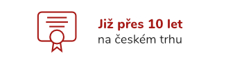 Již přes 10 let a českém trhu