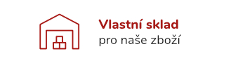 Vlastní sklad pro naše zboží