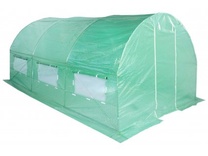Home & Garden Zahradní fóliovník zelený 3 x 4,5 m