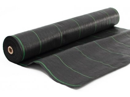 Tkaná mulčovací textilie - role 1,1m x 100m, 70g/m2, černá