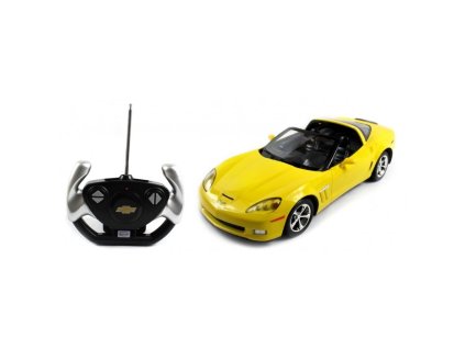 Rastar RC auto Chevrolet Corvette 1:12 licenční žluté