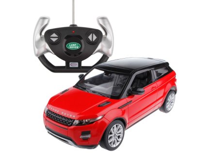 RC auto Range Rover Evoque červené 1:14 licenční RASTAR