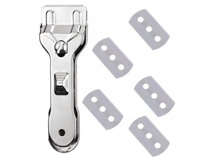 Škrabka na indukci, 5 čepelí