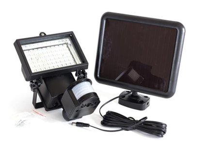 GNT ZD45 solární reflektor s PIR čidlem 60LED