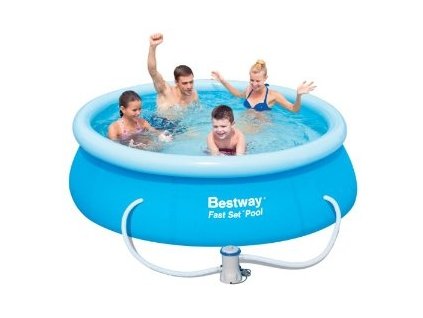 Bazén Bestway 244 x 66 cm s kartušovou filtrací