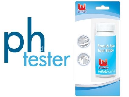Testovací proužky pro kontrolu pH vody v bazénu BESTWAY 58142