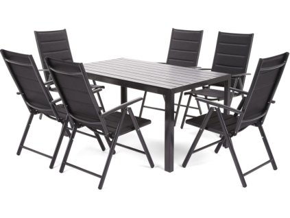 Home&Garden Zahradní sestava Ibiza Pollywod black