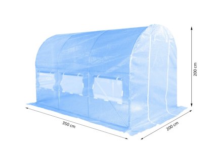 Home & Garden Zahradní fóliovník modrý 2x3,5m