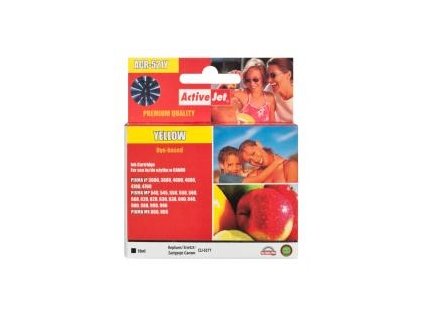 Cartridge Canon CLI-521Y Yellow (10ml) bez čipu ACTIVEJET